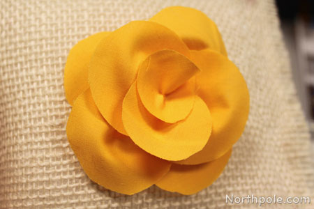 Lovely Fabric Flowers
