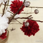 Sticks+Pompoms Centerpiece