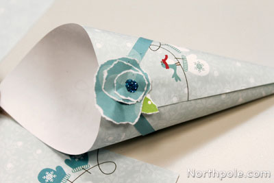 Add flower applique
