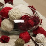 Rustic Fabric & Burlap Balls