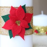 A Simple Poinsettia Appliqué