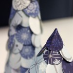 Wintery Paper Trees