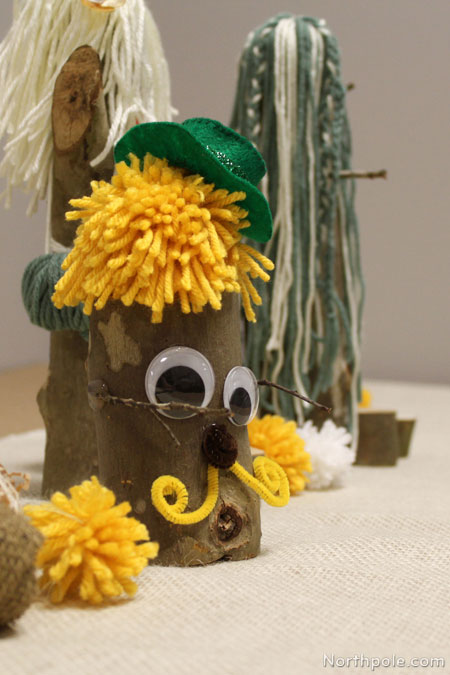 Tree People for the Kids' Table