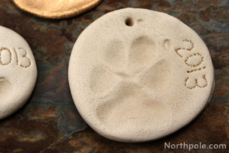 Don't forget about your pets! This is my dog's paw print.