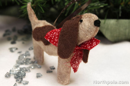 A Curious Christmas Basset