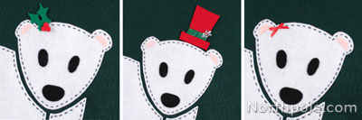 Give your bear a festive accessory to wear.