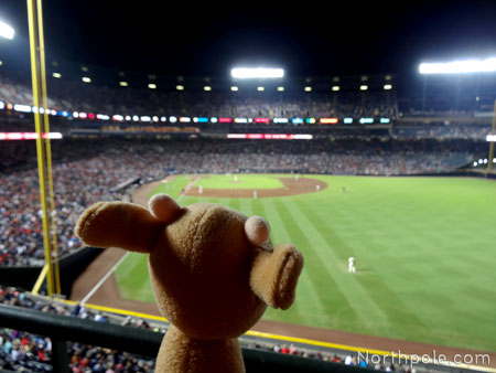 Raymond at the Atlanta Braves Game