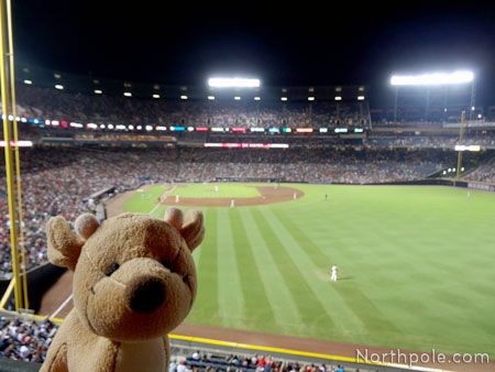 Raymond at the Atlanta Braves Game