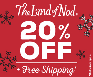 The Land of Nod - 20% Off + Free Shipping