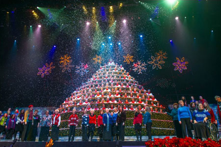 Portland Singing Christmas Tree