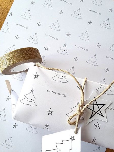 Printable Christmas Wrapping Paper