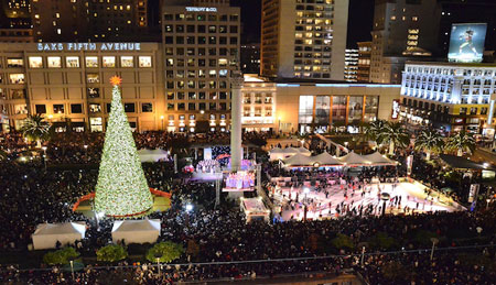 Union Square Ice Rink - San Francisco, CA