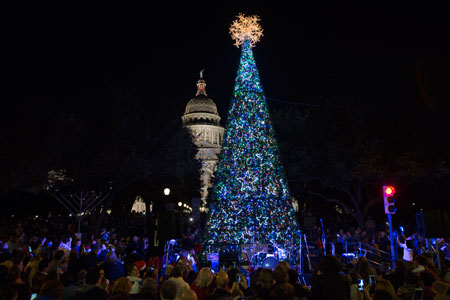 Christmas Tree Lighting - Austin, TX