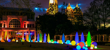 Garden Lights, Holiday Nights at The Atlanta Botanical Garden