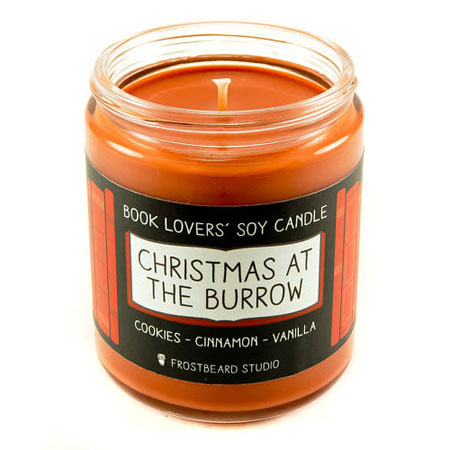 Christmas at the Burrow Candle