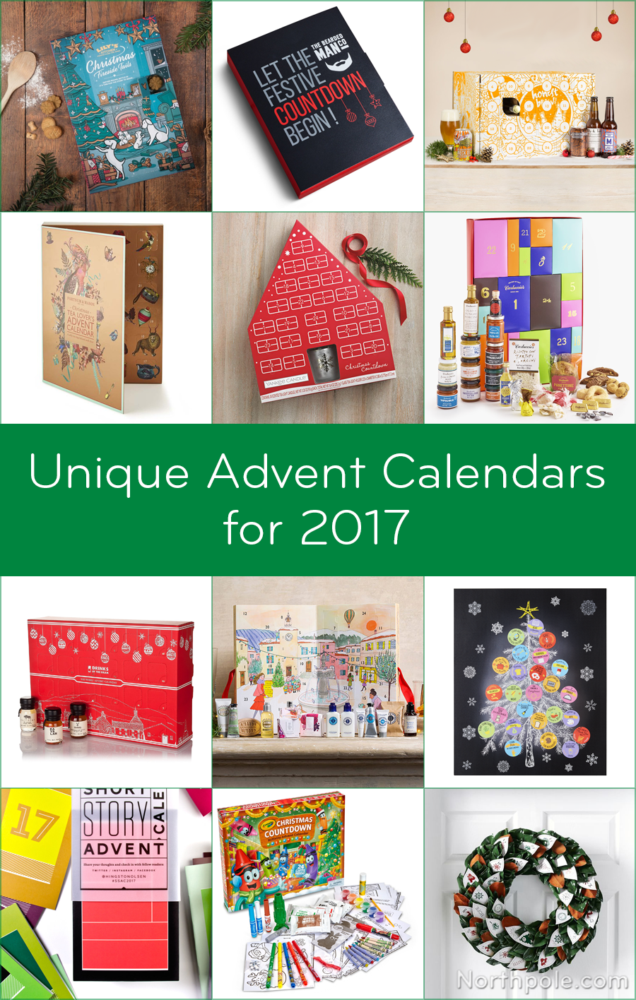 Unique Advent Calendars for 2017