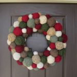 Yarn Ball Wreath