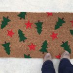 Holiday Tree Doormat