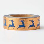 Foil Reindeer Washi Tape
