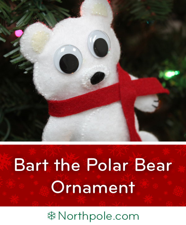 Bart the Polar Bear • Northpole.com Craft Cottage