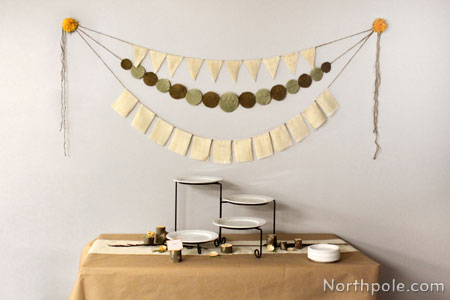 Rustic Circle Bunting