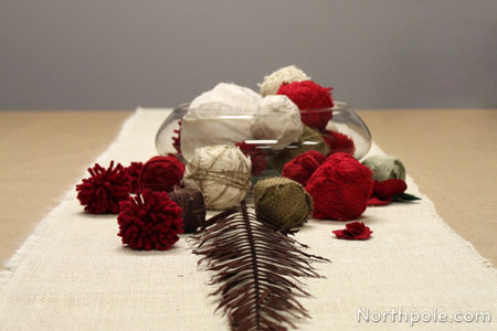 Burlap Table Runner