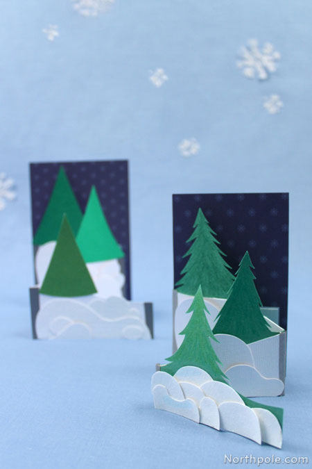 Wintery Forest Card
