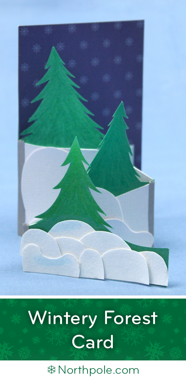 Wintery Forest Card • Northpole.com Craft Cottage