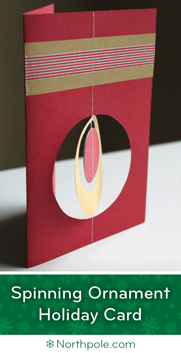 Spinning Ornament Card • Northpole.com Craft Cottage