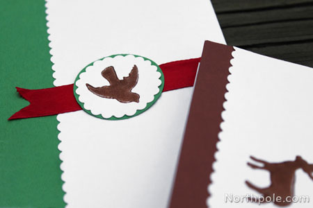 Stamped & Scalloped Cards