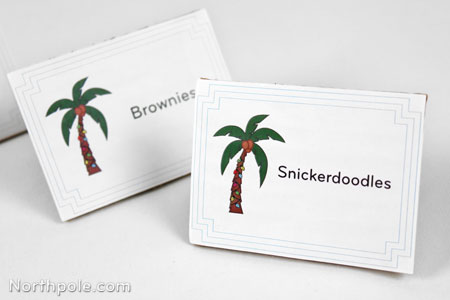 Crafty Cardboard Food Labels Crafty Cardboard Food Labels