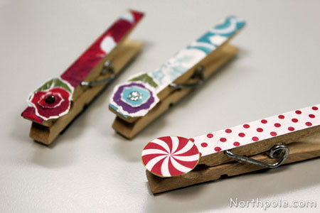 Craft Cottage - Christmas Clothespins