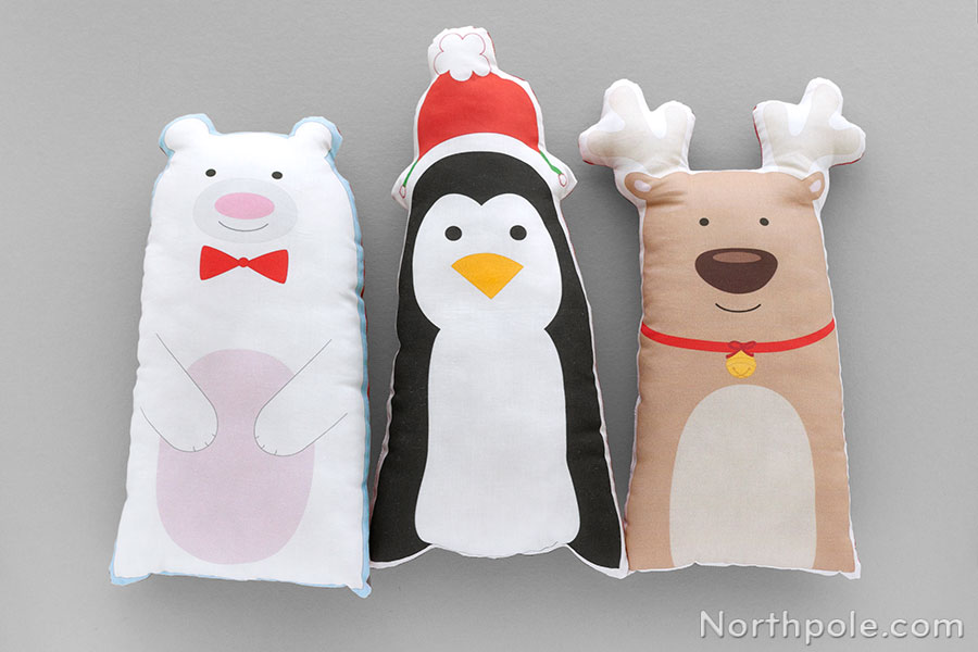 Christmas Cut & Sew Plushies