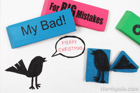Jumbo Erasers