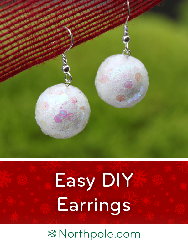 Easy DIY Earrings • Northpole.com Craft Cottage