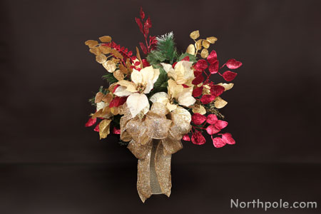 Glittery Buffet Centerpiece