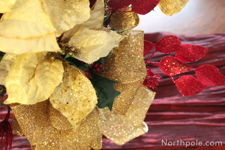Glittery Buffet Centerpiece