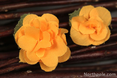 Lovely Fabric Flowers