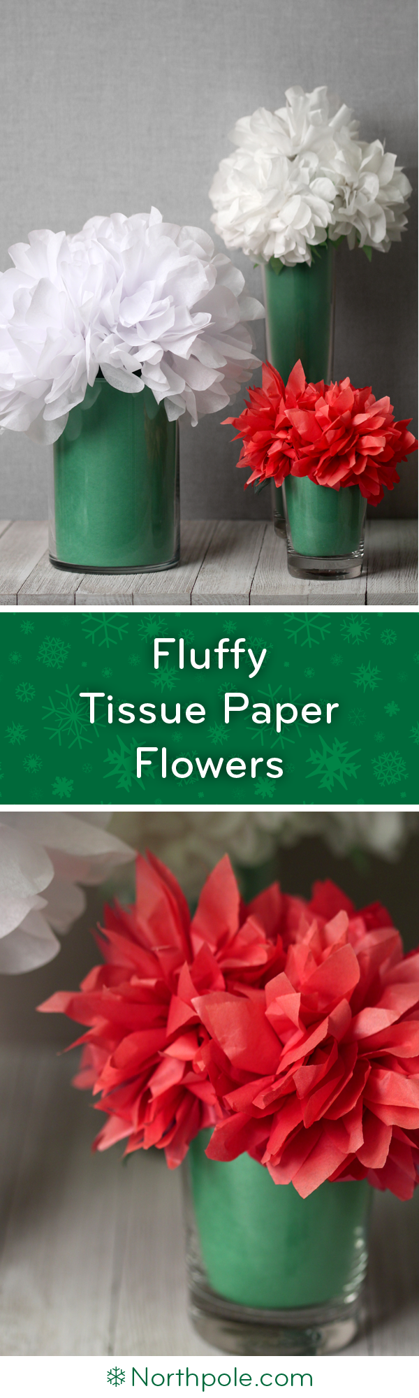 Fluffy Tissue Paper Flowers • Northpole.com Craft Cottage