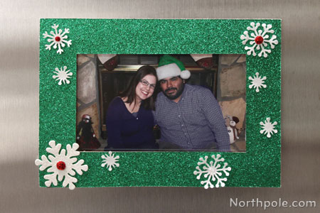 Fast Festive Photo Frame for Your Fridge