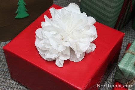 A Tissue Paper Bow
