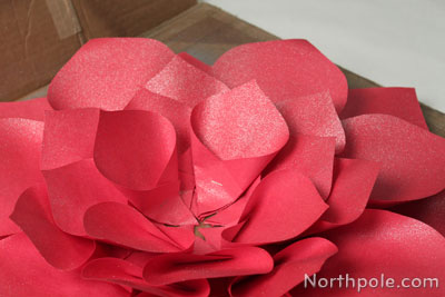 Craft Cottage - Jumbo Glitter Flower for Your Holiday Parties