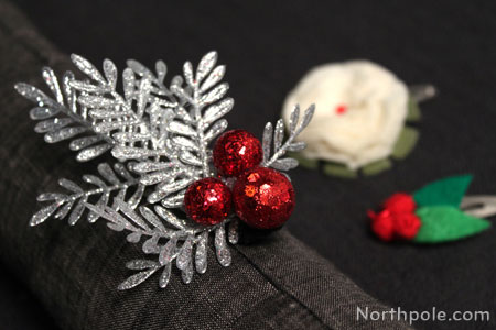 Silver Christmas Foliage