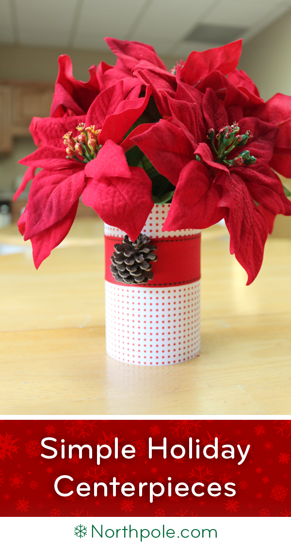 Simple Holiday Centerpieces • Northpole.com Craft Cottage