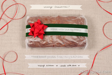 Personalized Ribbon for Homemade Goodies