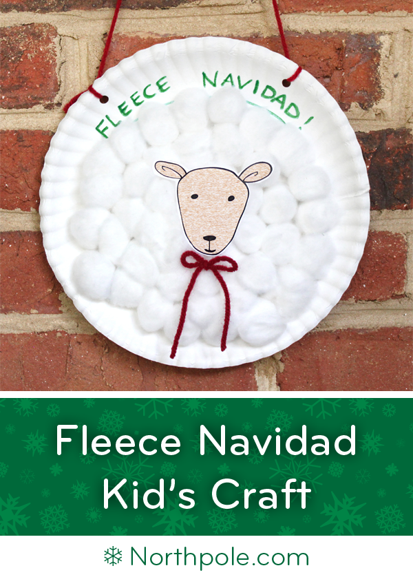 Fleece Navidad Junior • Northpole.com Craft Cottage