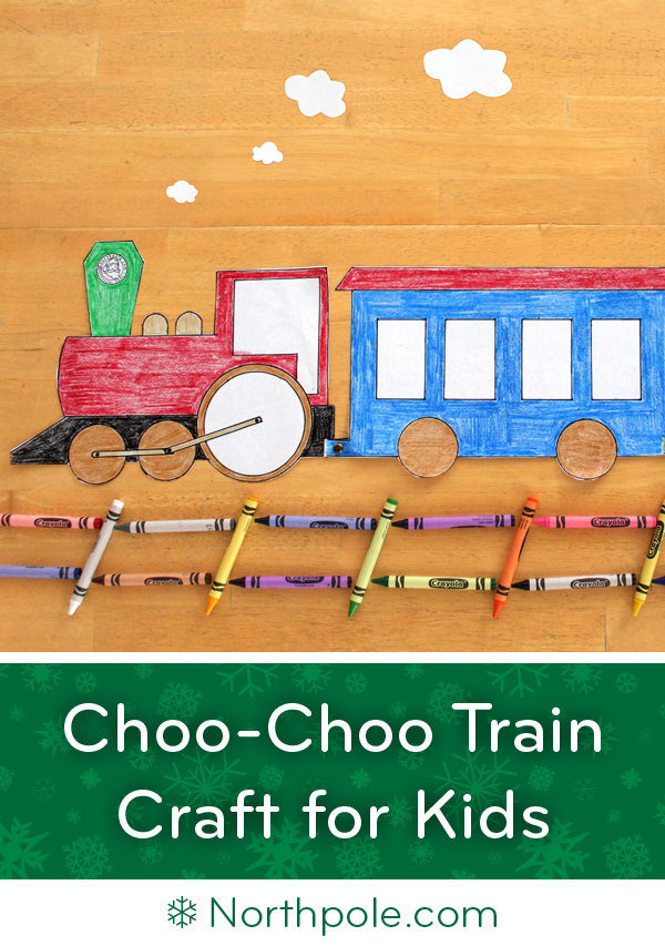 Paper Choo-Choo Train • Northpole.com Craft Cottage