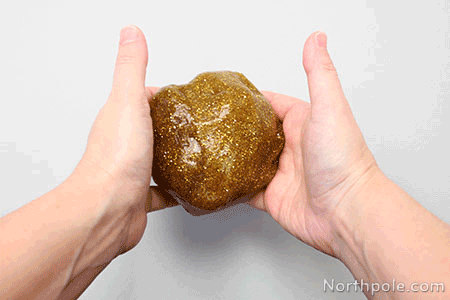 Christmas Toffee Slime Craft for Kids: Christmas Toffee-Scented Slime