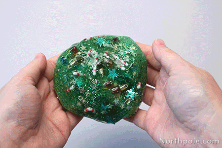 Christmas Tree Slime Craft for Kids: Christmas Tree Slime