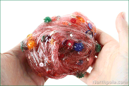 Ugly Christmas Sweater Slime Craft for Kids: Ugly Christmas Sweater Slime